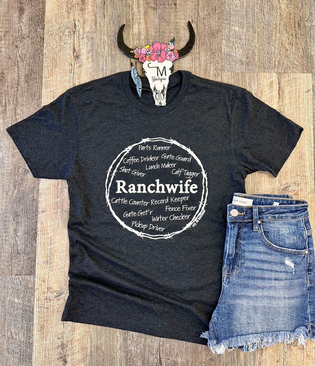 The Ranchwife TShirt Lazy JM Boutique