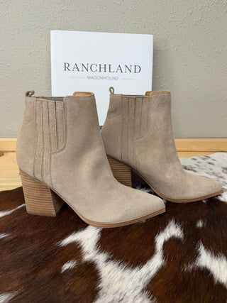 Tan Marc Fisher Booties