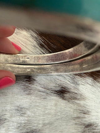Sterling Silver Turquoise Bangle