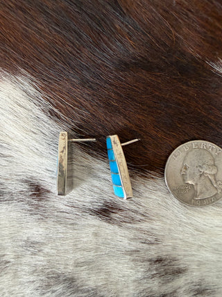 Turquoise Stones Earrings