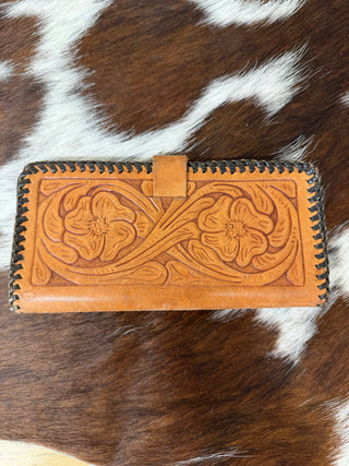 Vintage Tooled Wallet