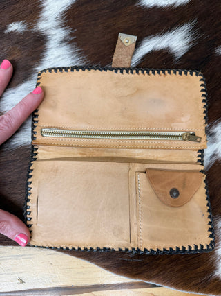 Vintage Tooled Wallet