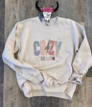 The Cozy Season Sweatshirt Lazy JM Boutique