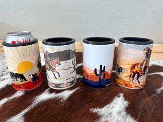 The Western Can Koozies