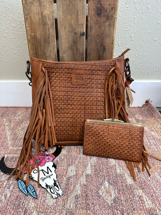 The Sweet Grass Fringe Handbag by STS