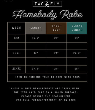 The Homebody Check Robe