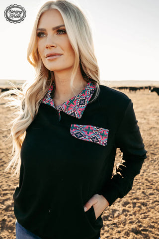 The Midnight Orchid Pullover