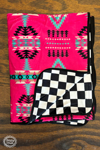 The Checked In Cheyenne Blanket
