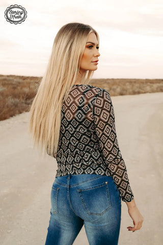 The Fort Worth Mesh Top