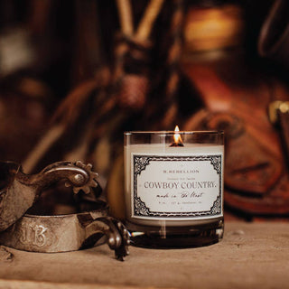 The Cowboy Country Candle
