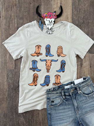 The Boot and Skull T-Shirt