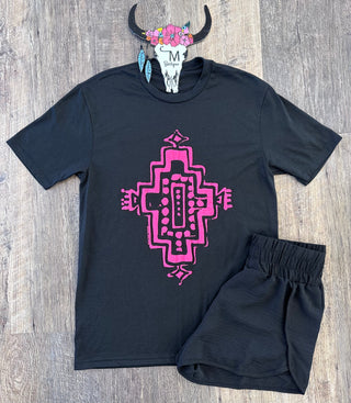 The Pink Aztec T-Shirt